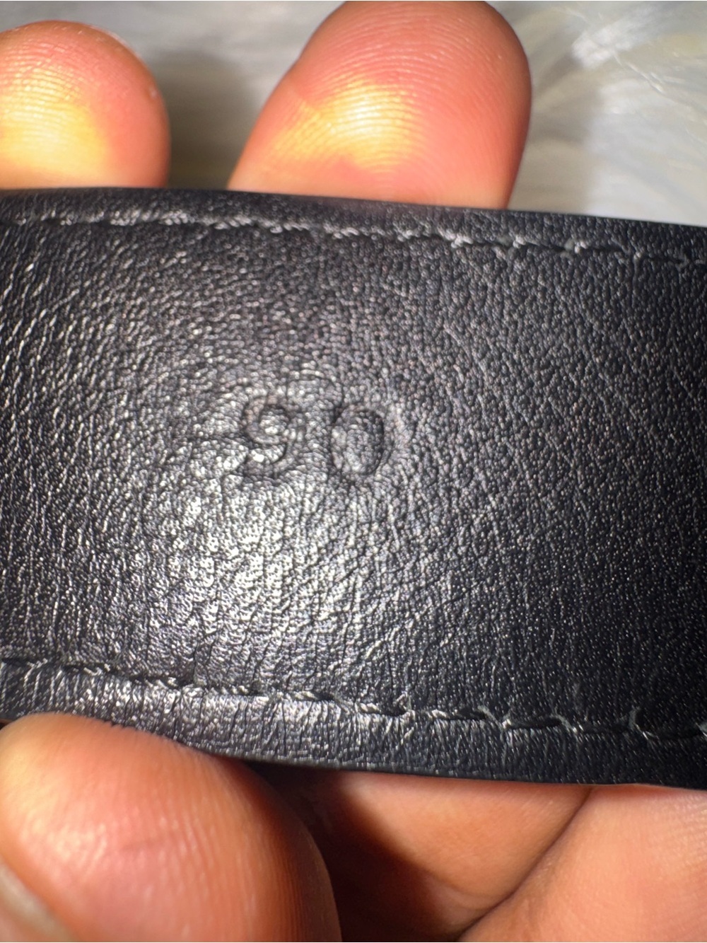 Giuseppe Zanotti Black Leather Belt with Signature Silver Logo Buckle - Picture 7 of 11